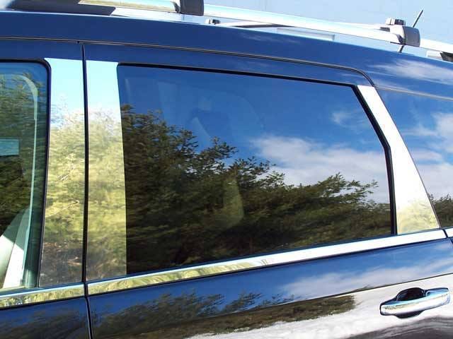 DODGE JOURNEY 4dr QAA Stainless 6pcs Pillar Trim PP49946