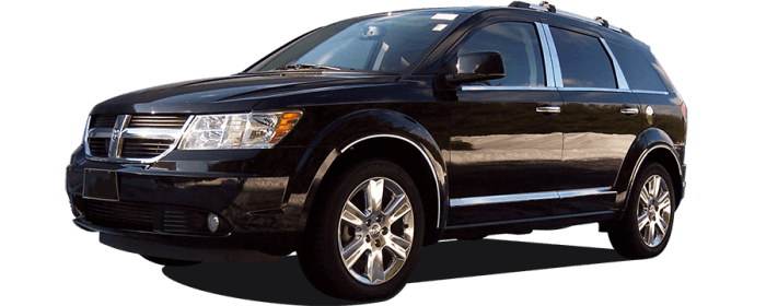 DODGE JOURNEY 4dr QAA Stainless 6pcs Pillar Trim PP49946 thumbnail 2
