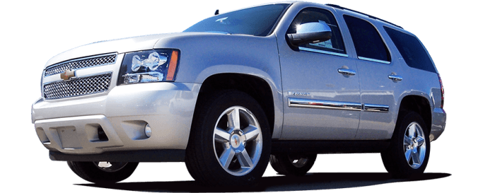 CHEVROLET TAHOE 4dr QAA Stainless 4pcs Rocker Panel Trim TH49195 thumbnail 2