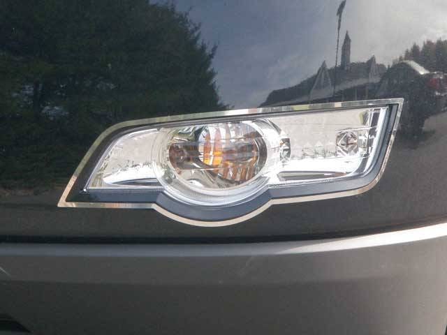 CHEVROLET TRAVERSE 4dr QAA Stainless 2pcs Front Vent Accent FV49165