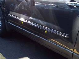 CHEVROLET TRAVERSE 4dr QAA Stainless 4pcs Rocker Panel Trim TH49166