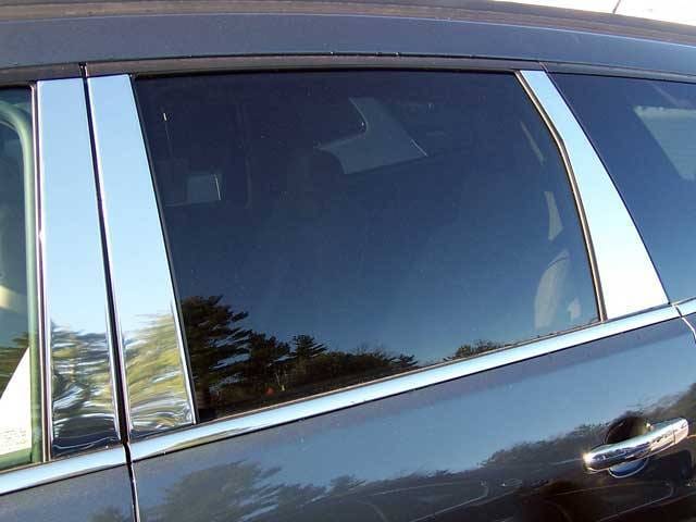 CHEVROLET TRAVERSE 4dr QAA Stainless 6pcs Pillar Trim PP49166