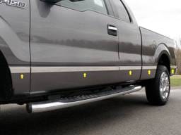 F-150 Super Cab, 5.5' Bed, W/ FLARES QAA  10pcs Molding Insert MI49301