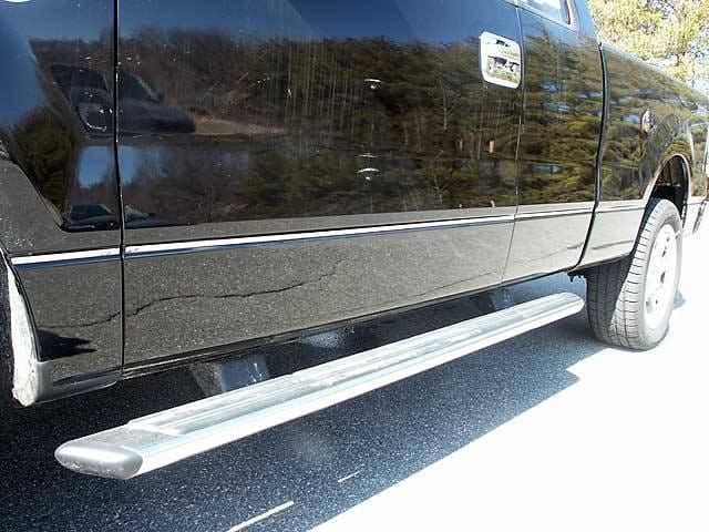 F-150 Crew Cab, 6?6? bed, W/ FLARES QAA  12pcs Side Accent Trim AT49306