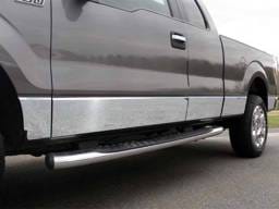 F-150 Super Cab, 6.5' bed, w/ Flares QAA  10pcs Rocker Panel Trim TH49303