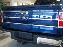 FORD F-150 2/4dr QAA Stainless 6pcs Tailgate Accent TGI49308