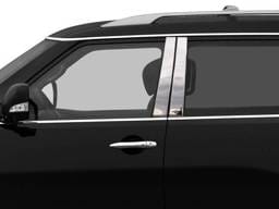 Fits Nissan ARMADA 4dr QAA Stainless 4pcs Pillar Trim PP11053