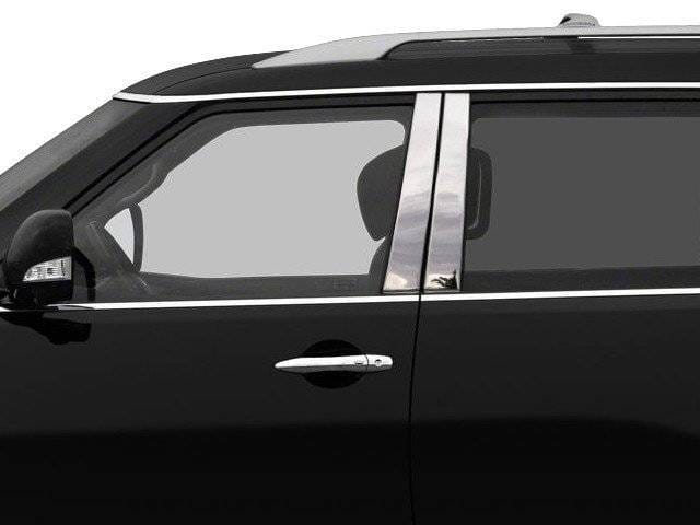 Fits Nissan ARMADA 4dr QAA Stainless 4pcs Pillar Trim PP11053