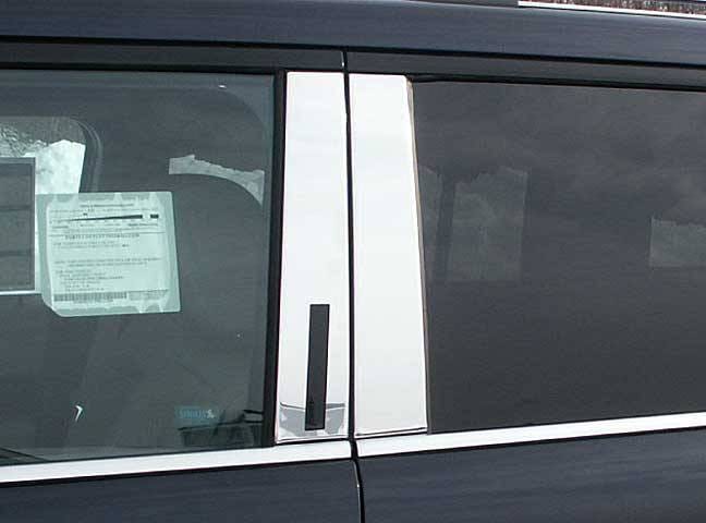 FORD FLEX 4dr QAA Stainless 4pcs Pillar Trim PP49340