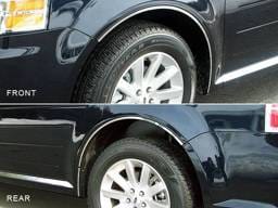 FORD FLEX 4dr QAA Stainless 6pcs Wheel Well Accent WQ49341