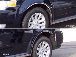 FORD FLEX 4dr QAA Stainless 6pcs Wheel Well Accent WQ49340