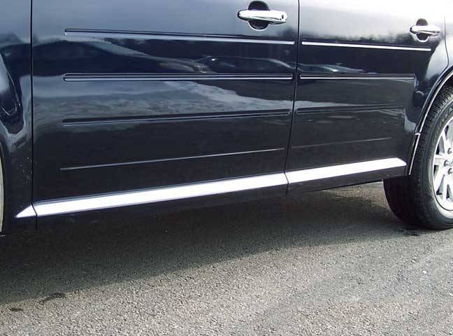 FORD FLEX 4dr QAA Stainless 6pcs Molding Insert MI49340