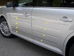 FORD FLEX 4dr QAA Stainless 16pcs Side Accent Trim AT49340