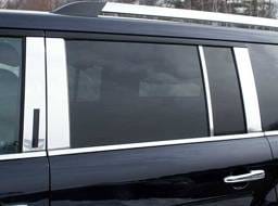 FORD FLEX 4dr QAA Stainless 8pcs Pillar Trim PP49342