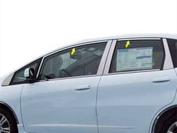 HONDA FIT 4dr QAA Stainless 4pcs Window Accent Package WP29221