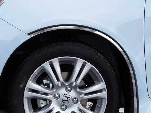 HONDA FIT 4dr QAA Stainless 4pcs Wheel Well Accent WQ29221