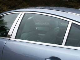 JAGUAR XF 4dr QAA Stainless 6pcs Pillar Trim PP29099