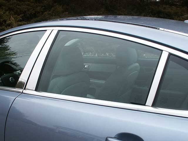JAGUAR XF 4dr QAA Stainless 6pcs Pillar Trim PP29099