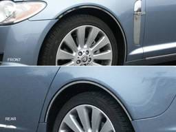 JAGUAR XF 4dr QAA Stainless 4pcs Wheel Well Accent WQ29098