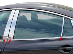 MAZDA MAZDA6 4dr QAA Stainless 6pcs Pillar Trim PP29761