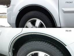HONDA PILOT 4dr QAA Stainless 4pcs Wheel Well Accent WQ29260