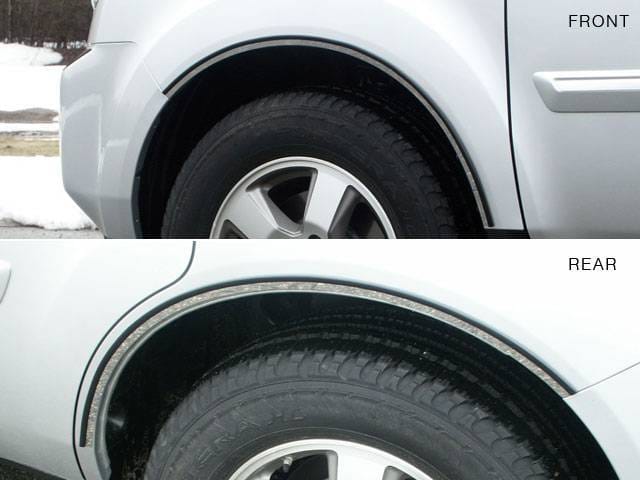 HONDA PILOT 4dr QAA Stainless 4pcs Wheel Well Accent WQ29260