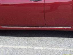 Fits Nissan MAXIMA 4dr QAA Stainless 2pcs Rocker Panel Trim TH29540