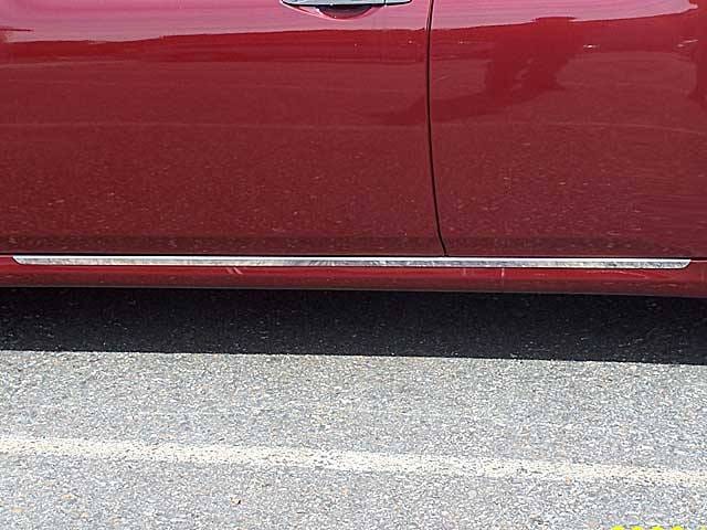 Fits Nissan MAXIMA 4dr QAA Stainless 2pcs Rocker Panel Trim TH29540