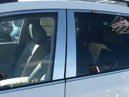 Fits Nissan MURANO 4dr QAA Stainless 4pcs Pillar Trim PP29590