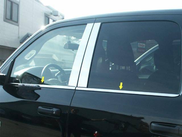 RAM TRUCKS RAM 4dr QAA Stainless 4pcs Window Sill Accent WS49935