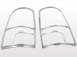 RAM TRUCKS RAM 2/4dr QAA Chrome ABS plastic 2pcs Tail Light Bezels TL49935