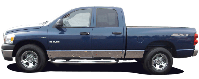 RAM TRUCKS RAM Crew Cab QAA Stainless 4pcs Pillar Trim PP49935 thumbnail 3