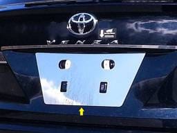 TOYOTA VENZA 4dr QAA Stainless 1pcs License Plate Bezel LP29155