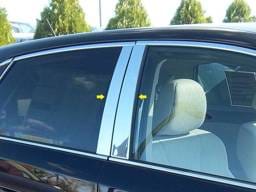 TOYOTA VENZA 4dr QAA Stainless 4pcs Pillar Trim PP29155