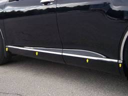 TOYOTA VENZA 4dr QAA Stainless 8pcs Rocker Panel Trim TH29155