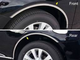 TOYOTA VENZA 4dr QAA Stainless 4pcs Wheel Well Accent WQ29155