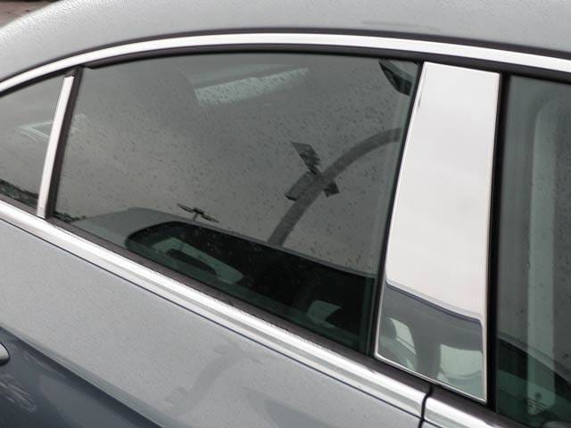 VOLKSWAGEN CC 4dr QAA Stainless 4pcs Pillar Trim PP29661