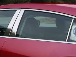 BUICK LACROSSE 4dr QAA Stainless 6pcs Pillar Trim PP50521