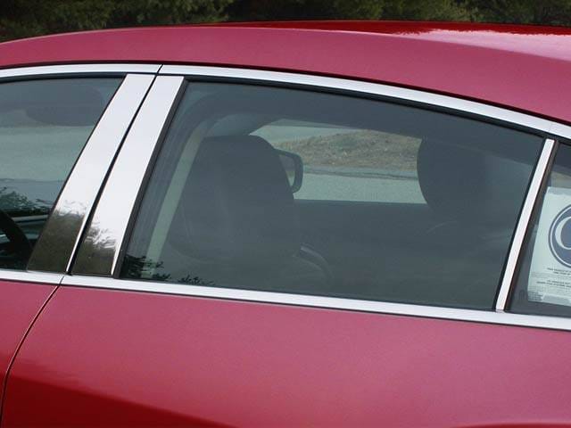 BUICK LACROSSE 4dr QAA Stainless 6pcs Pillar Trim PP50521