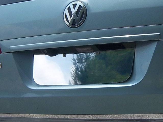 VOLKSWAGEN ROUTAN 4dr QAA Stainless 1pcs License Plate Bezel LP29655