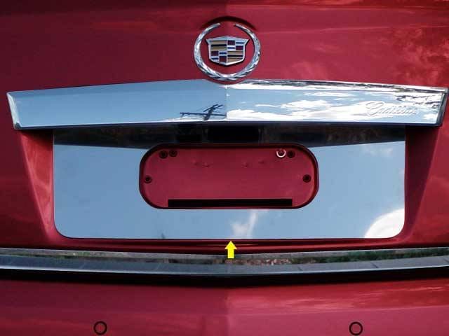 CADILLAC SRX 4dr QAA Stainless 1pcs License Plate Bezel LP50260