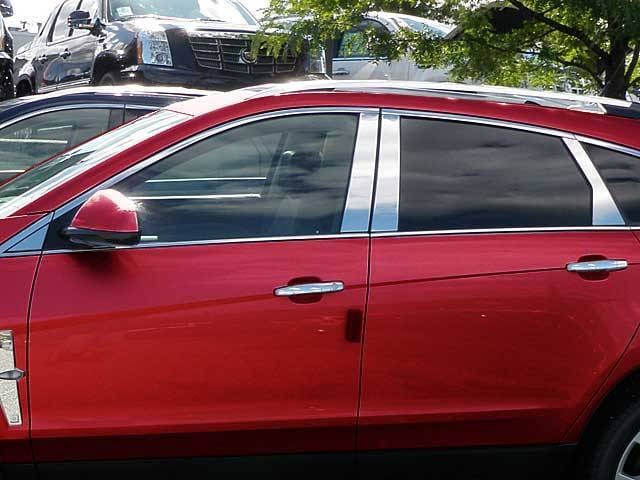 CADILLAC SRX 4dr QAA Stainless 8pcs Pillar Trim PP50262