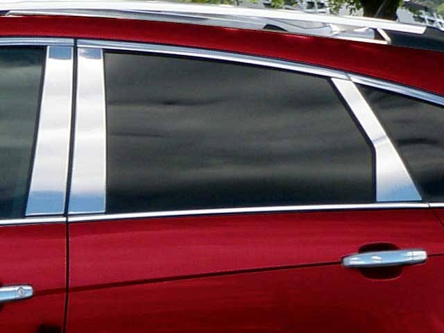 CADILLAC SRX 4dr QAA Stainless 6pcs Pillar Trim PP50261