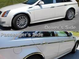 CADILLAC CTS SPORT WAGON 4dr QAA Stainless 14pcs Side Accent Trim AT50251