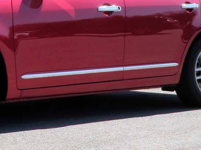 FORD FUSION 4dr QAA Stainless 4pcs Molding Insert MI50390