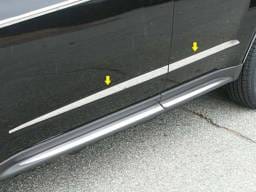 CHEVROLET EQUINOX 4dr QAA Stainless 4pcs Molding Insert MI50160