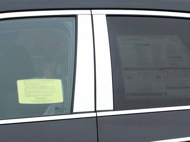 CHEVROLET EQUINOX 4dr QAA Stainless 4pcs Pillar Trim PP50160