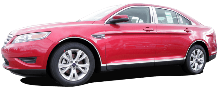 FORD TAURUS 4dr QAA Chrome ABS plastic 8pcs Door Handle Cover DH50490 thumbnail 3