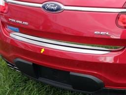 FORD TAURUS 4dr QAA Stainless 1pcs Rear Bumper Accent RB50490