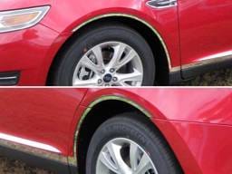 FORD TAURUS 4dr QAA Stainless 6pcs Wheel Well Accent WQ50490